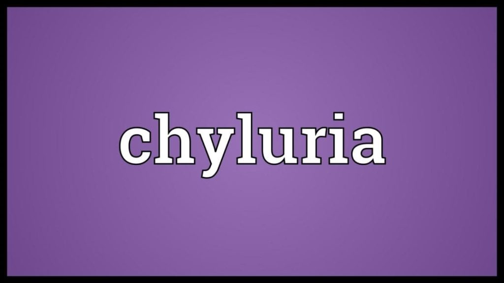Chyluria: