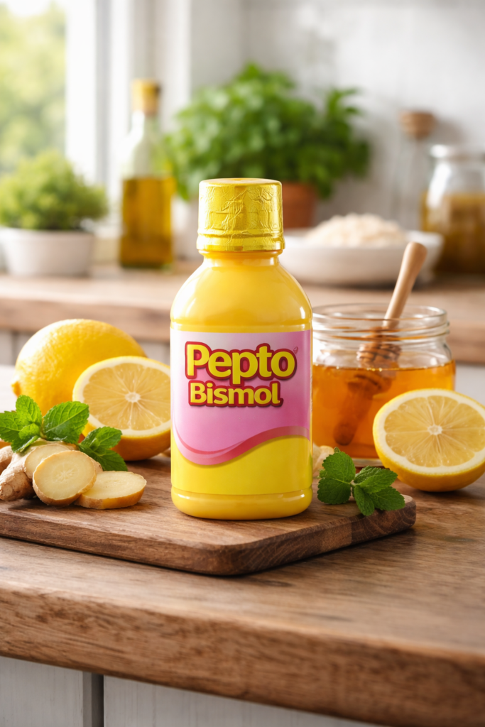 how Pepto Bismol works